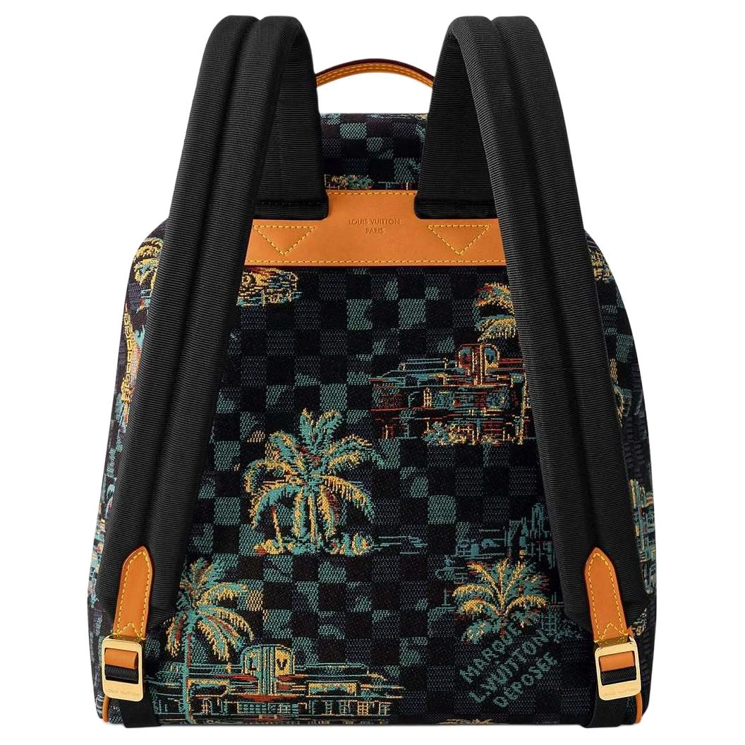 LOUIS VUITTON Montsouris CARGO Damier Palm Trees