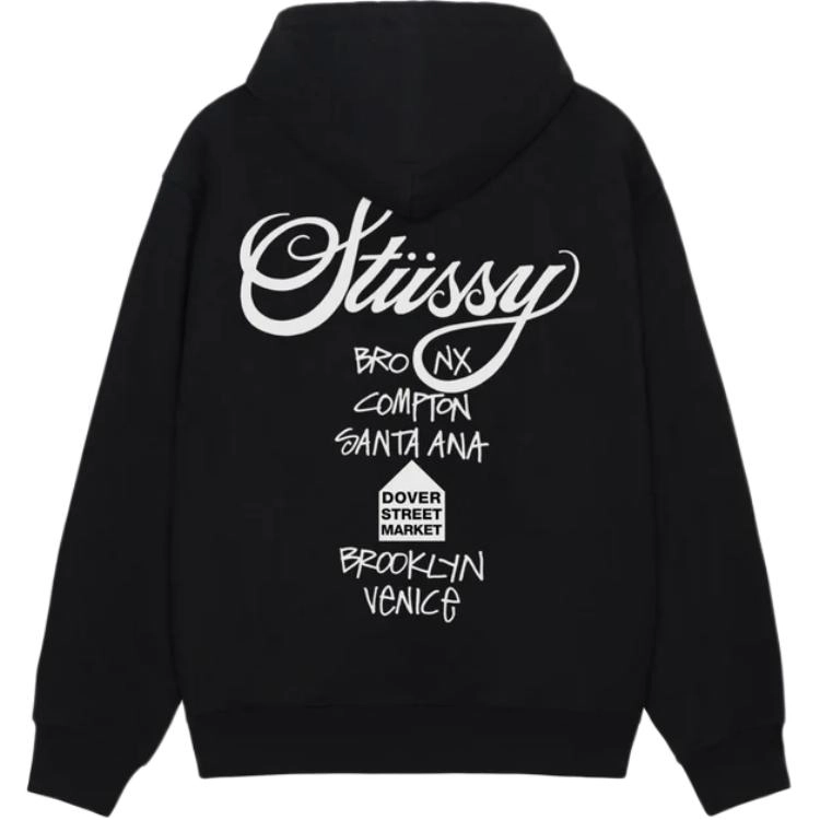 Stussy x DSM SS25 World Tour Hoodie