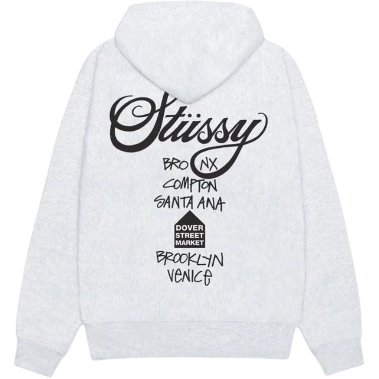 Stussy x DSM SS25 World Tour Hoodie