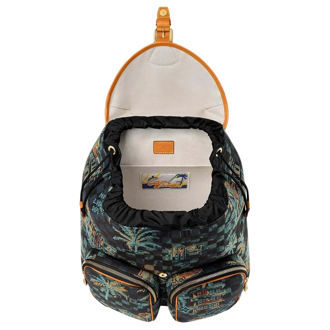 LOUIS VUITTON Montsouris CARGO Damier Palm Trees