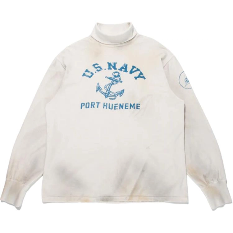 bowwow SS25 USN SEEBEES TURTLENECK LS AGING