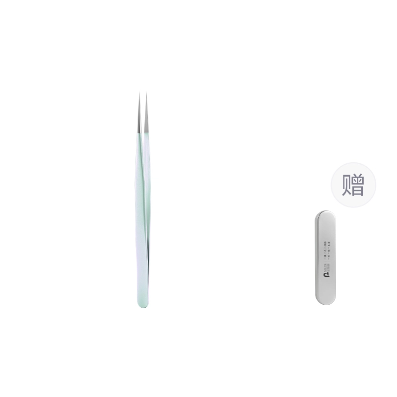 妮丽雅  美睫师嫁接睫毛镊子 新手友好 高精密专业工具