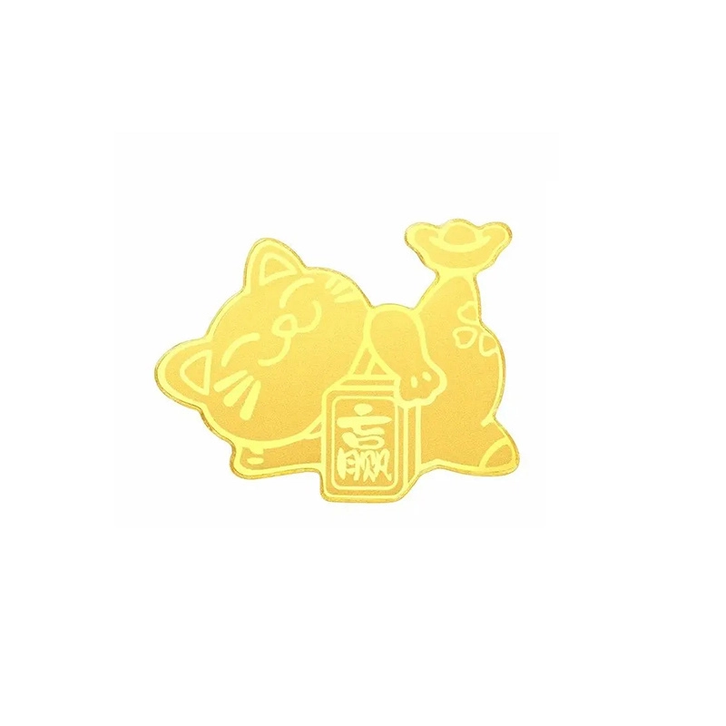 九龙古 可爱小猫手机摆件背包挂饰萌趣卡通创意时尚日常通勤学生恋爱告白好运攒钱小金库暴富 贴片 挂件 男女同款情侣款