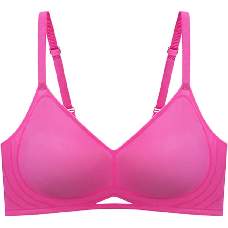 黛尔佳人 夏无痕内衣女小胸聚拢防下垂薄款收副乳无钢圈胸罩文胸 女款