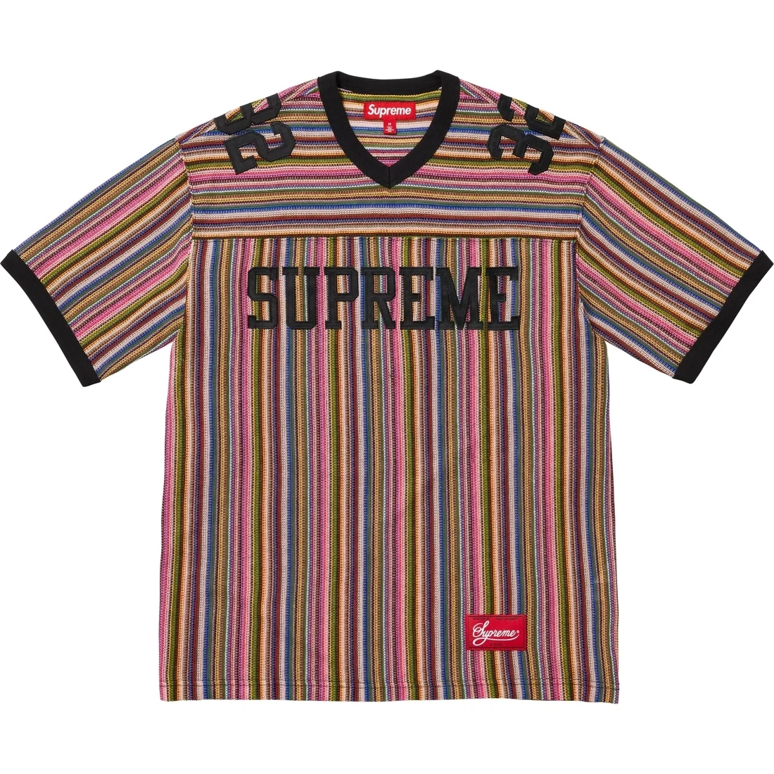 Supreme SS25 Open Knit Football Top