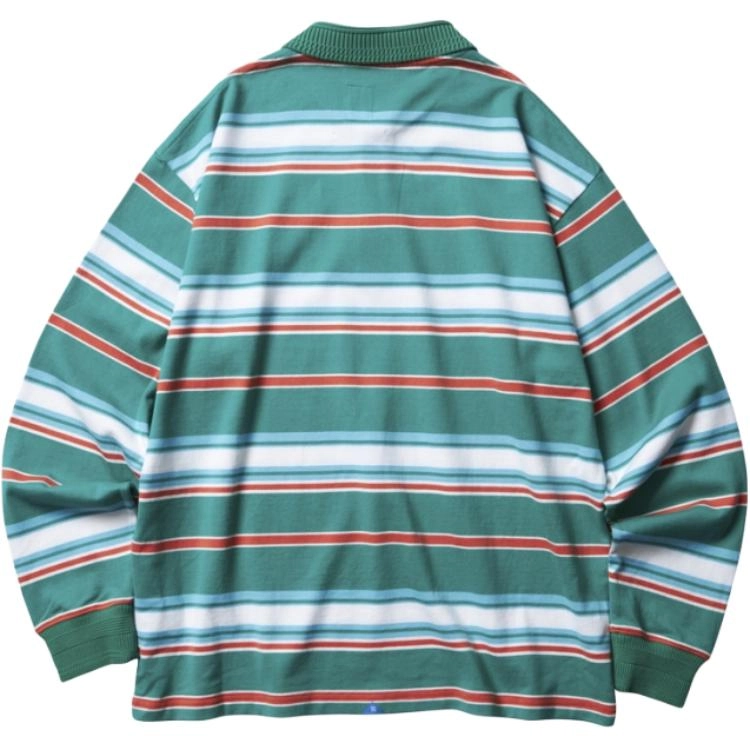 Liberaiders MULTI STRIPE LS POLO SHIRT Polo