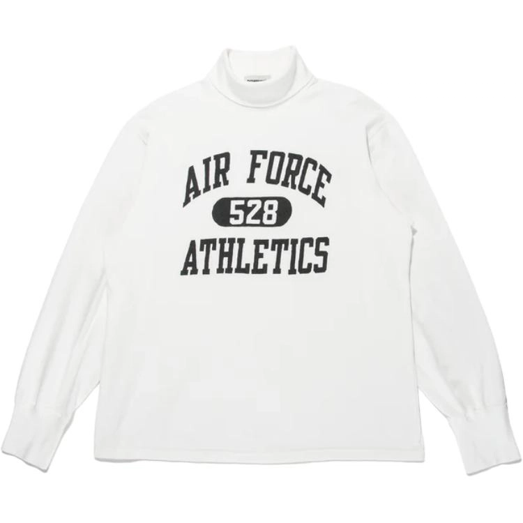 bowwow SS25 AIR FORCE ATHLETICS TURTLE NECK LS T