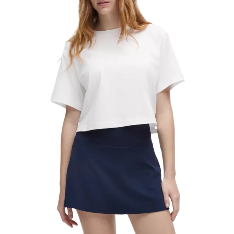 lululemon All YoursOrganic Cotton Cropped All Yours T