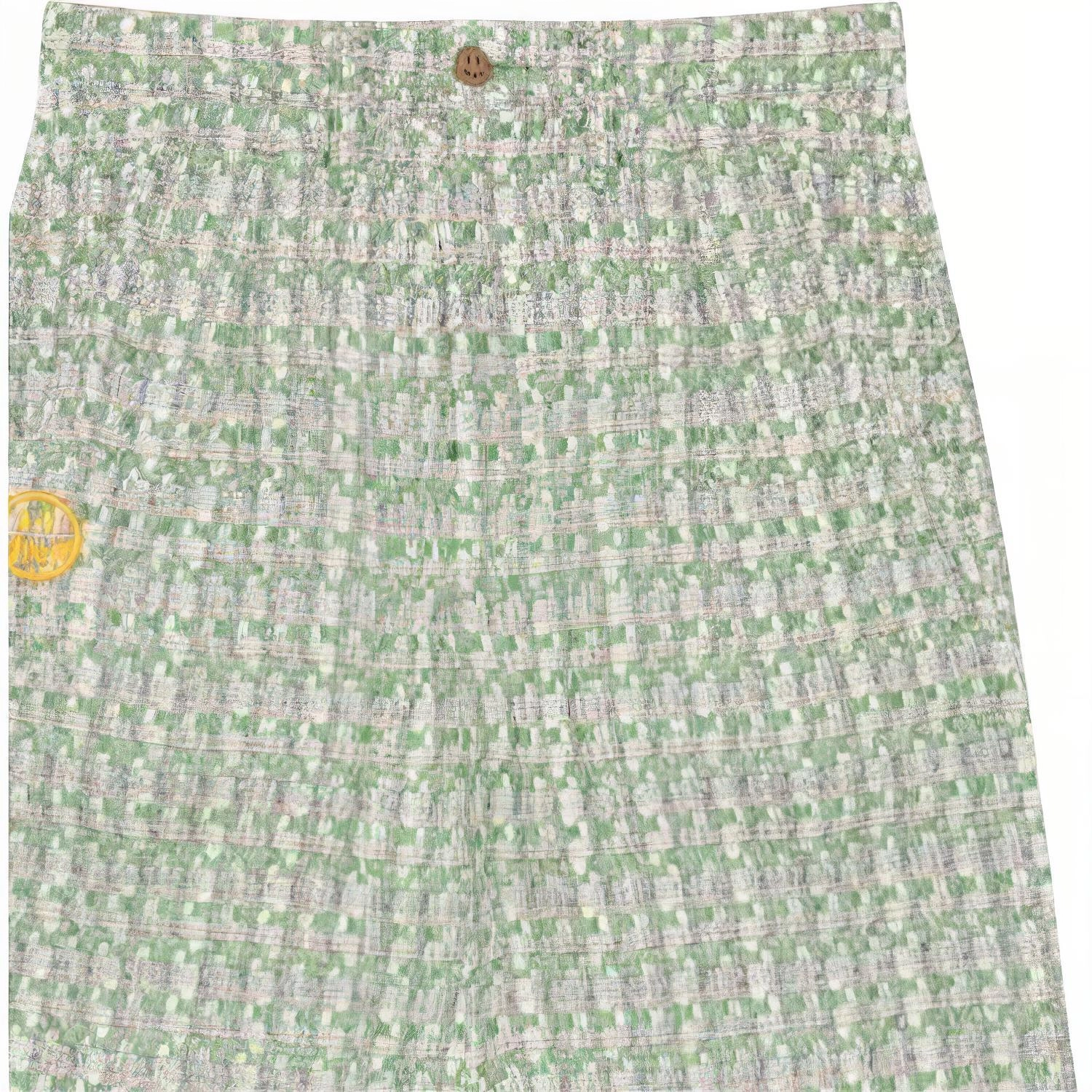 Drew House FW23 BOUCLE WIDE LEG PLEATED TROUSER