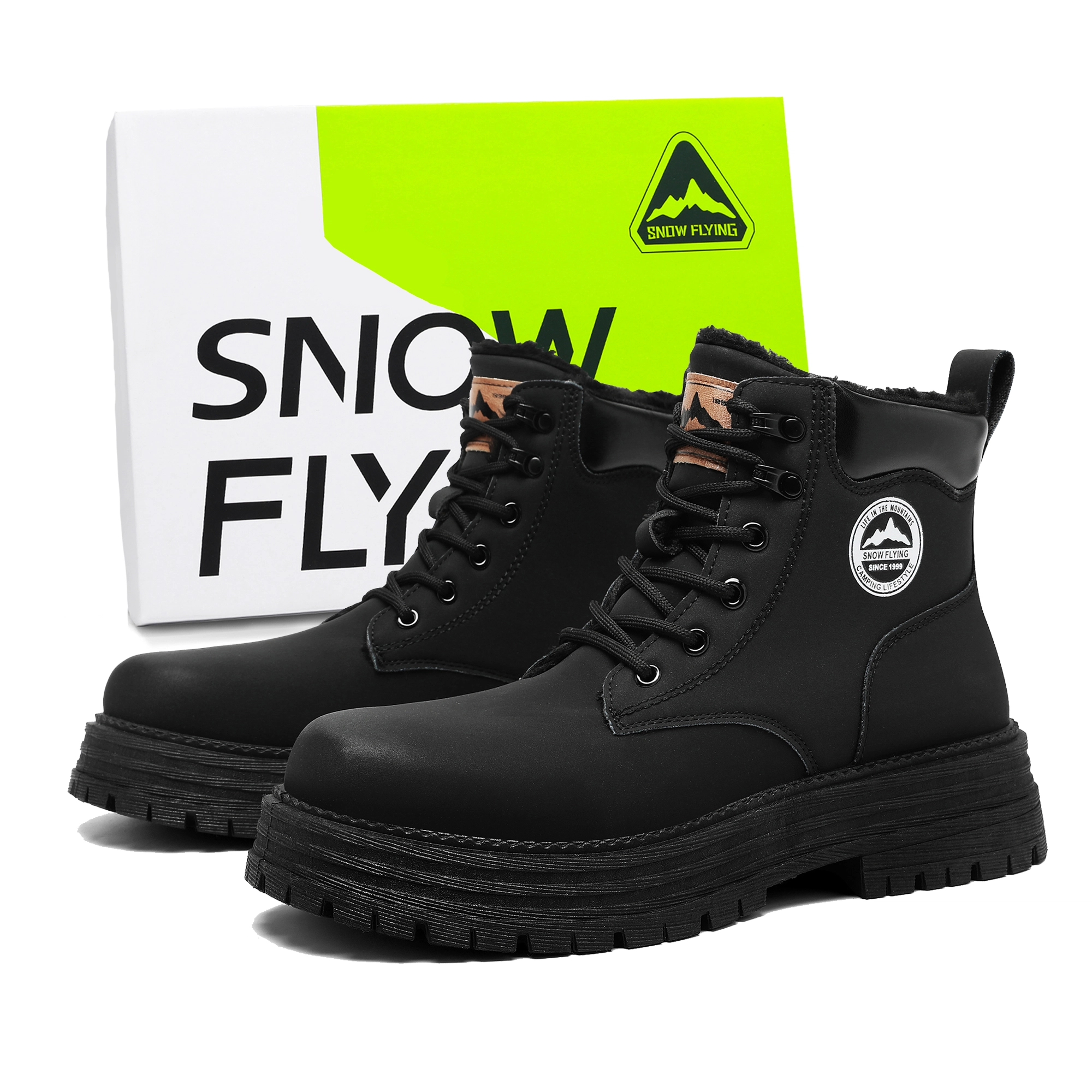 SNOW FLYING logo3.5cm