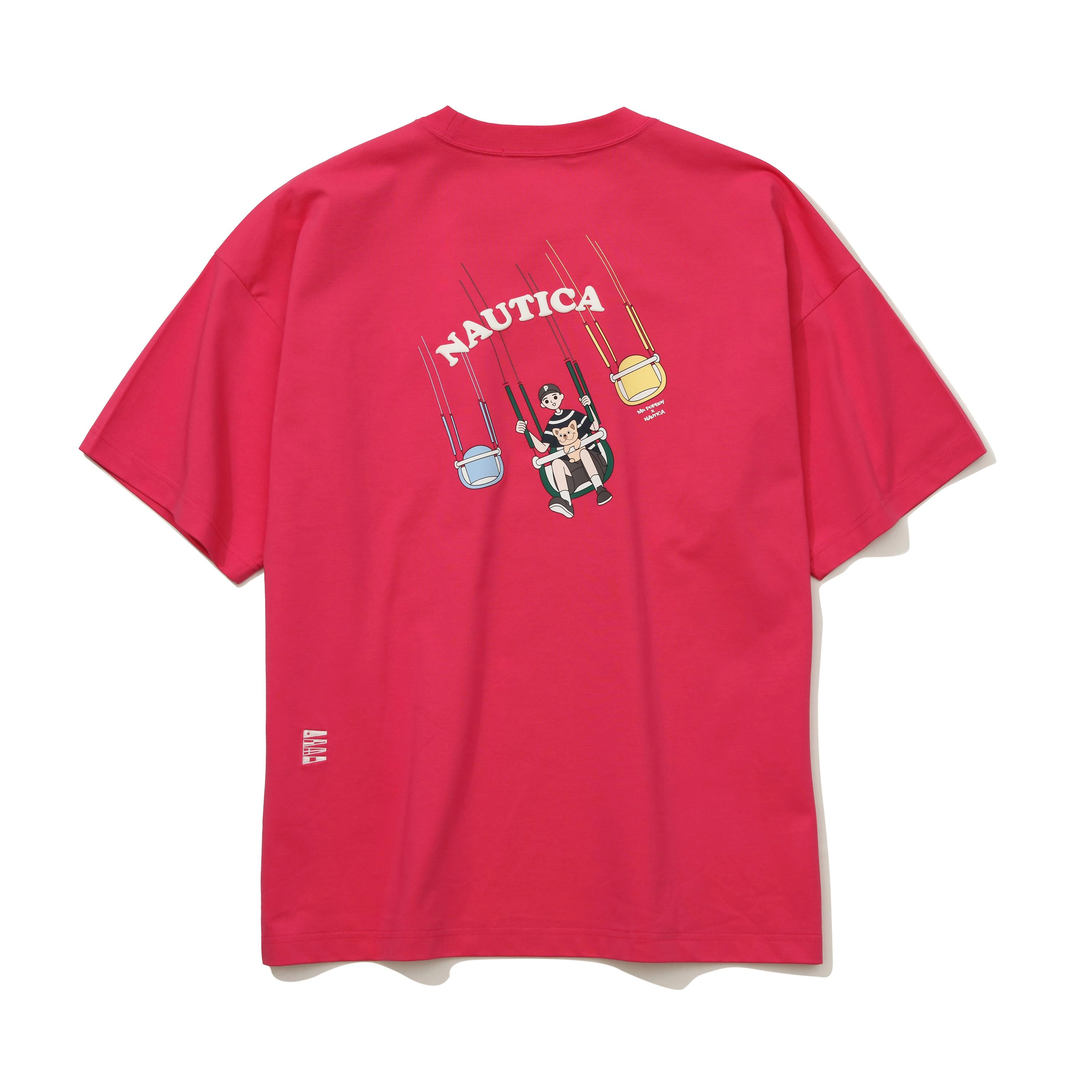 nautica white sail POPBOY T