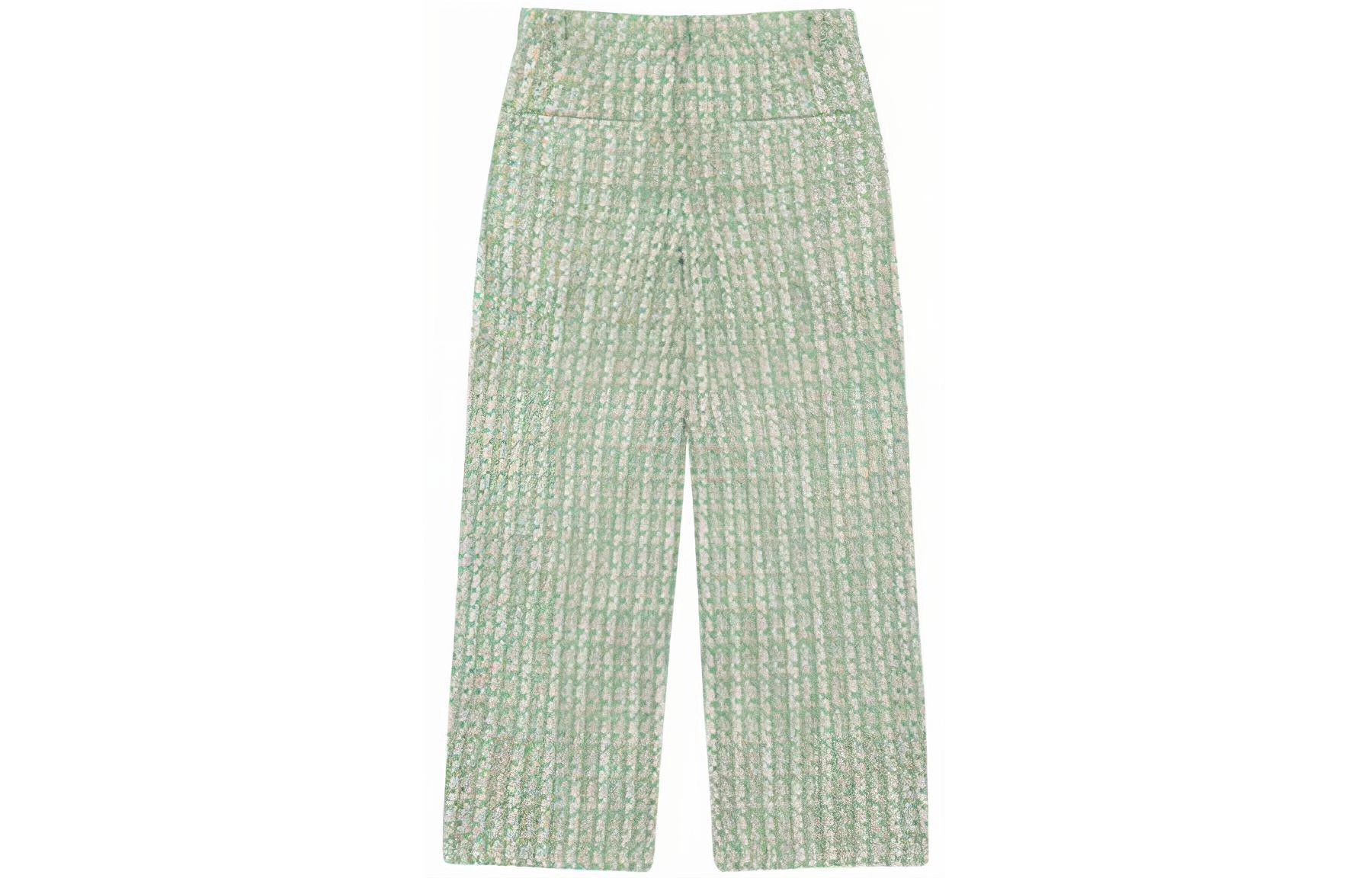 Drew House FW23 BOUCLE WIDE LEG PLEATED TROUSER