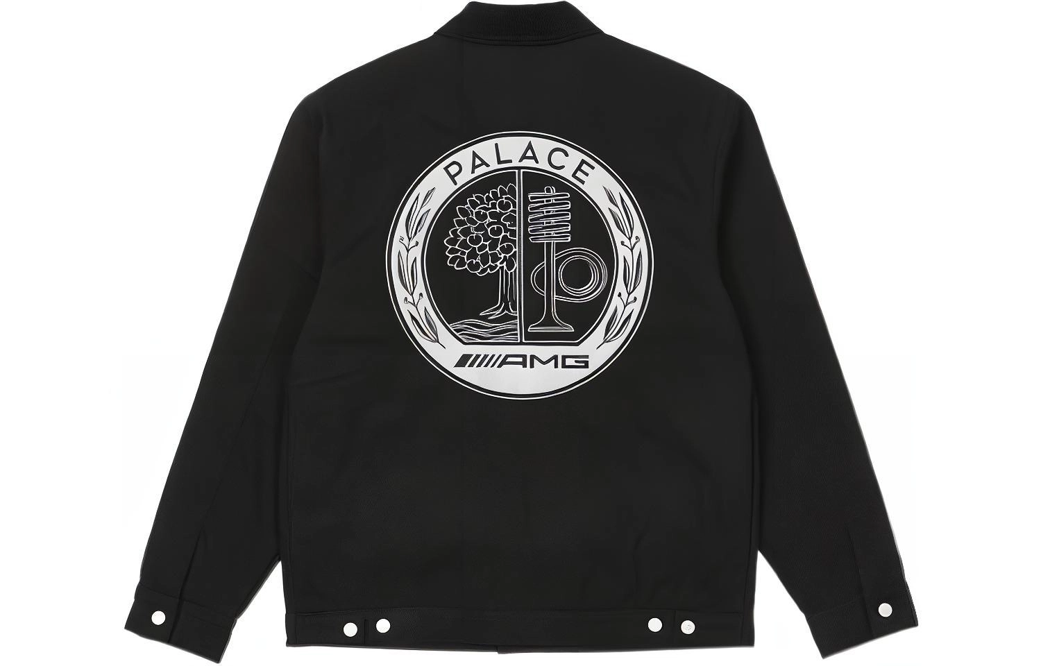 PALACE x AMG Palace Amg 2.0 Work Jacket Black Logo