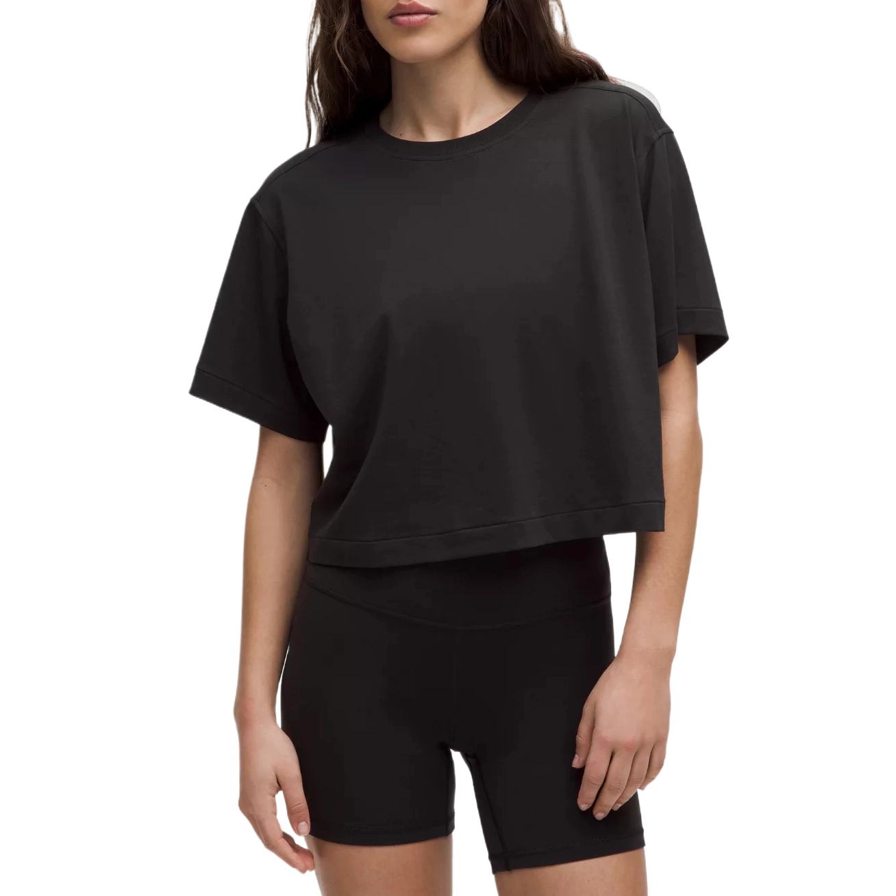 lululemon All YoursOrganic Cotton Cropped All Yours T
