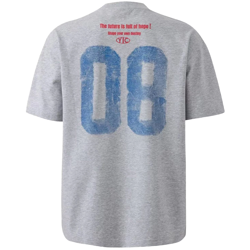 YICHEN 08240GvintagecleanfitT