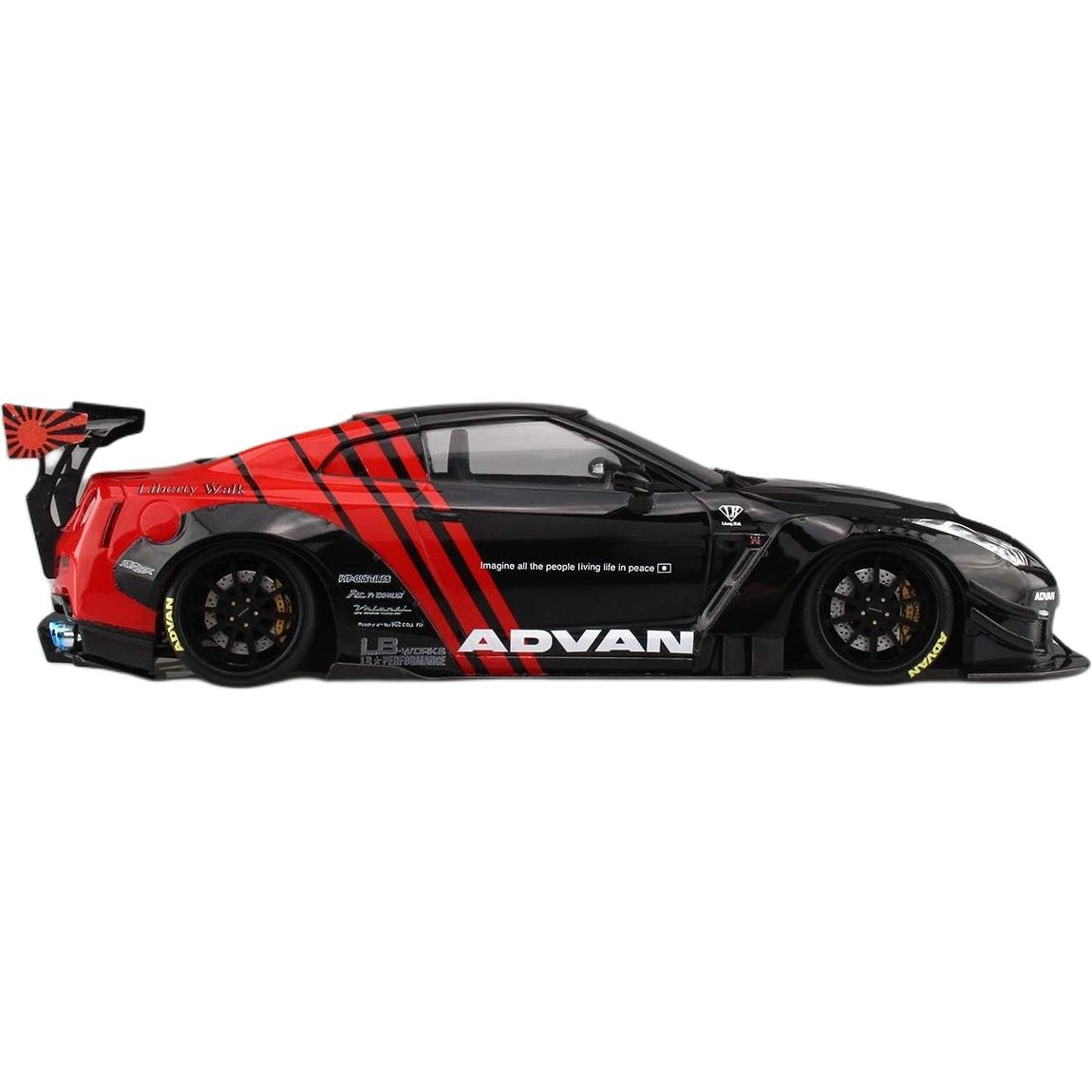 AOSHIMA 124 No.13 LBWORKS R35 GT-R Type2 Ver.2