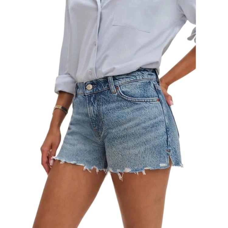 REFORMATION Sutton Low Rise 2.5 Slouchy Jean Shorts