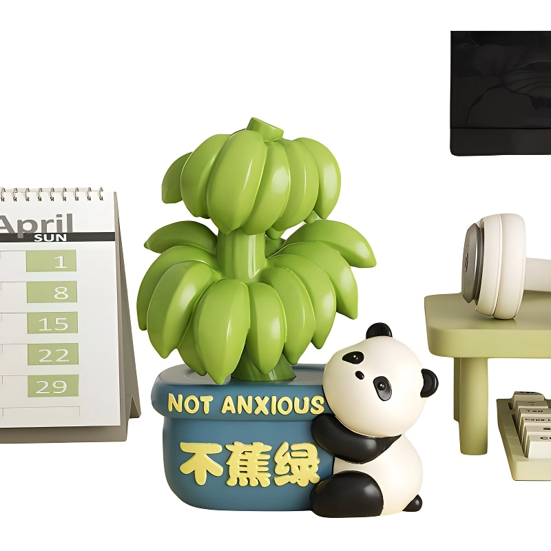 西瓜藤 禁止蕉绿熊猫文创生日小解压 景品