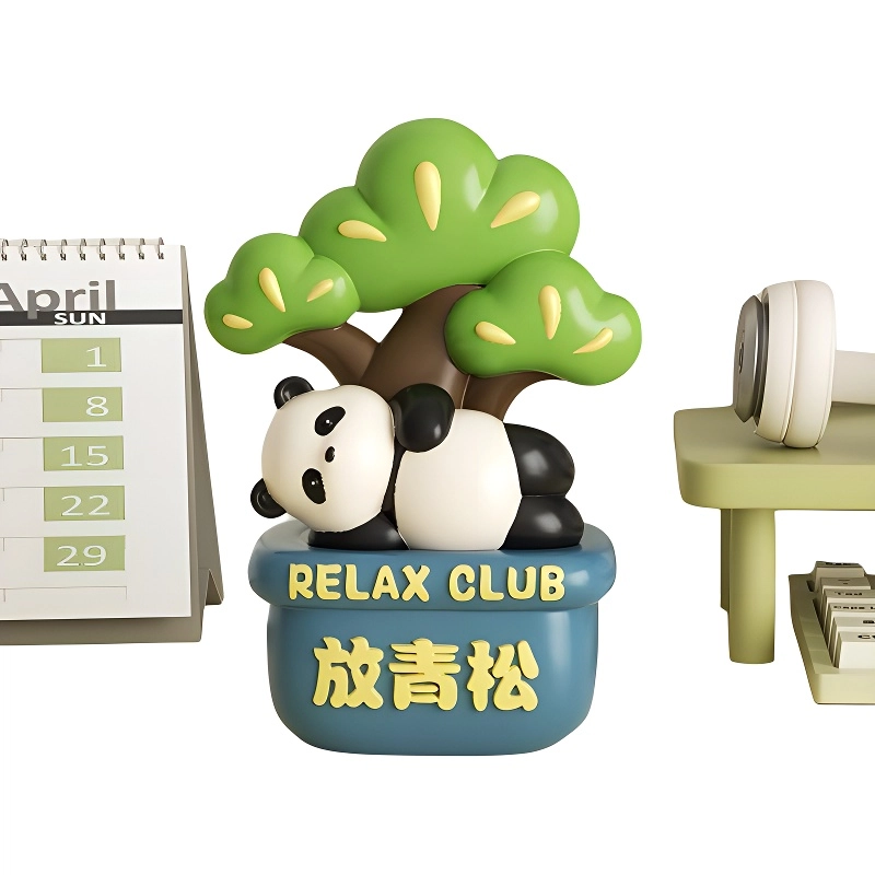 西瓜藤 禁止蕉绿熊猫文创生日小解压 景品