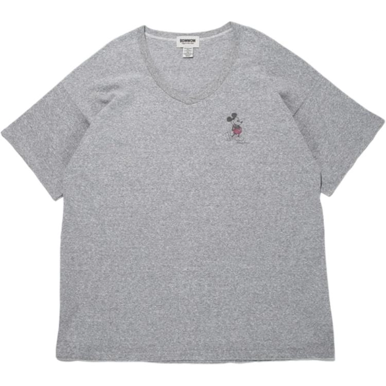 bowwow SS25 MICKEY MOUSE 8812 V-NECK TEE T