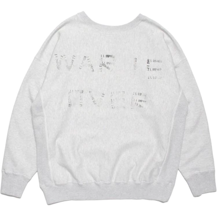 bowwow SS25 Keiji Kaneko BOW WOW JOHN PEACE CREW SWEAT SHIRTS