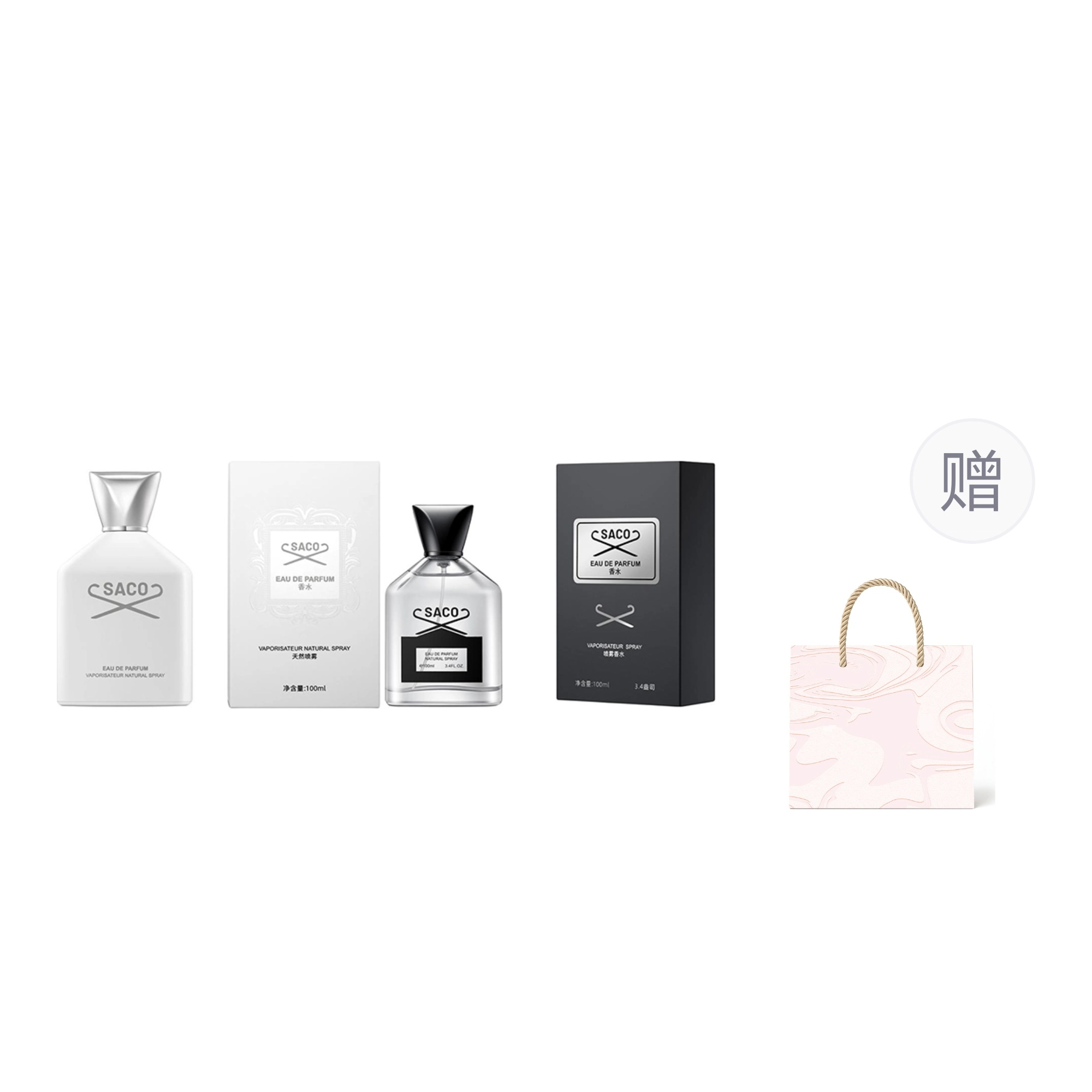 SACO EDT 100ml*2