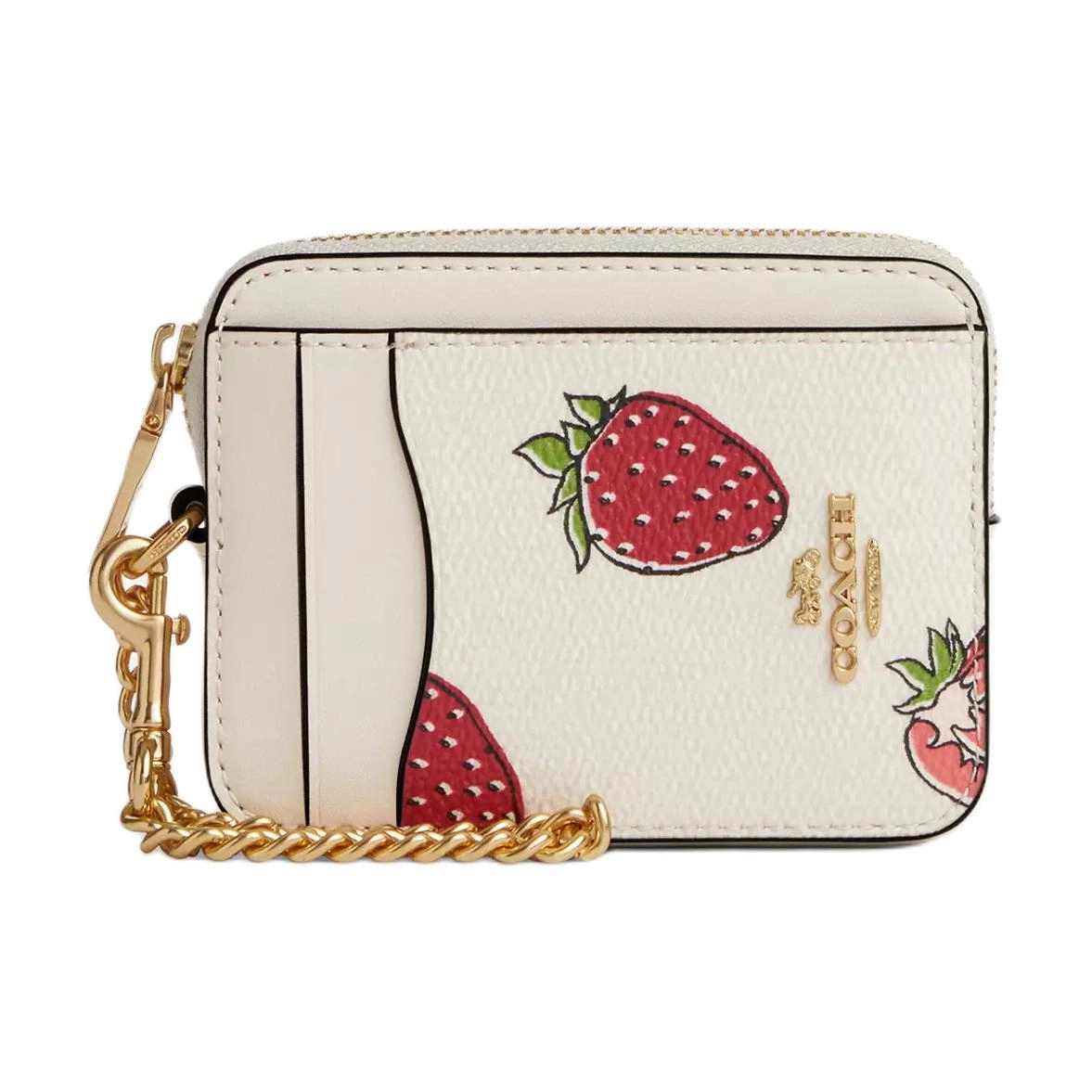 COACH Card Case Zip 11 Logo