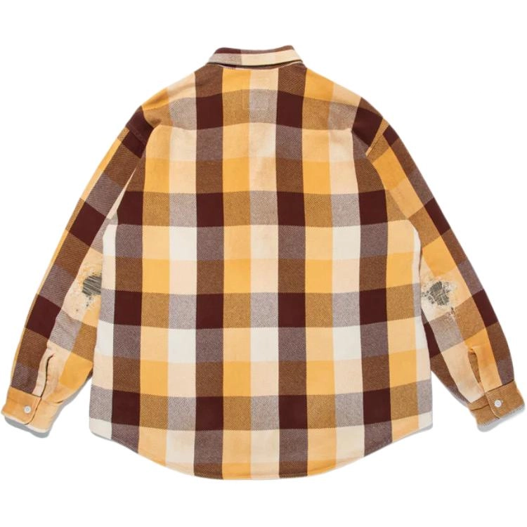 bowwow SS25 REPAIR AGEING FLANNEL SHIRTS