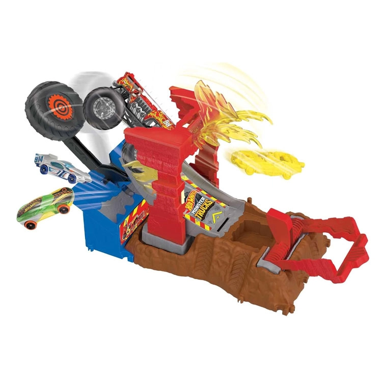 Hot Wheels Mattel Fire Crash