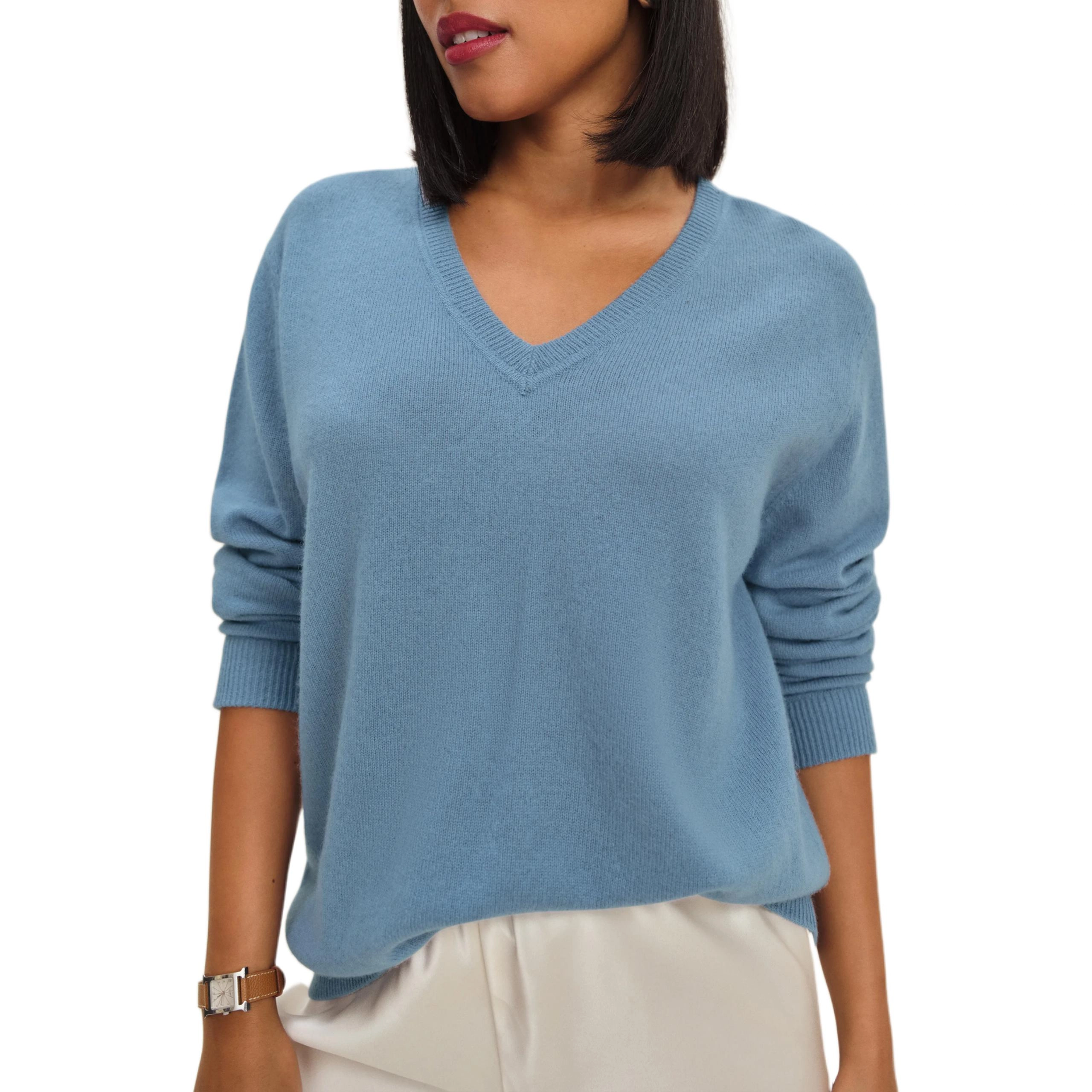 REFORMATION Remi Cashmere V Neck V
