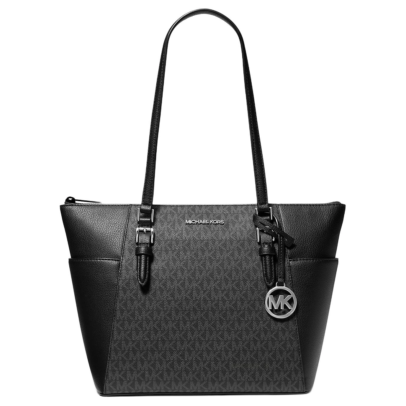 MICHAEL KORS MK Charlotte LOGO Tote