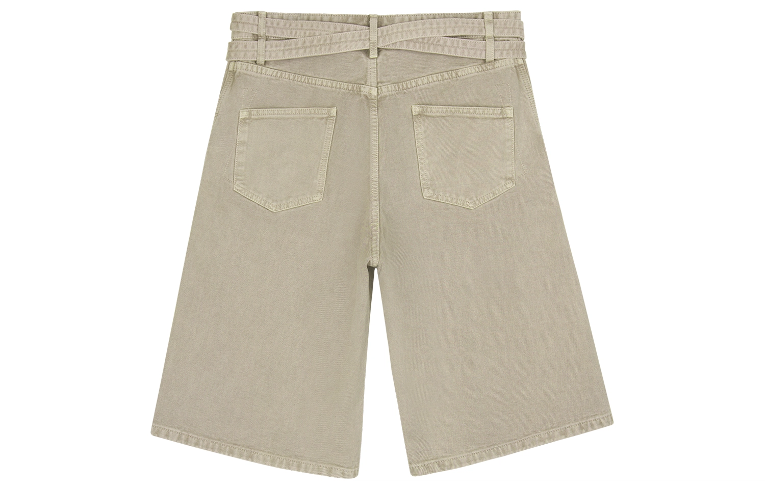 SIMPLE PROJECT TwistedBeltedShorts