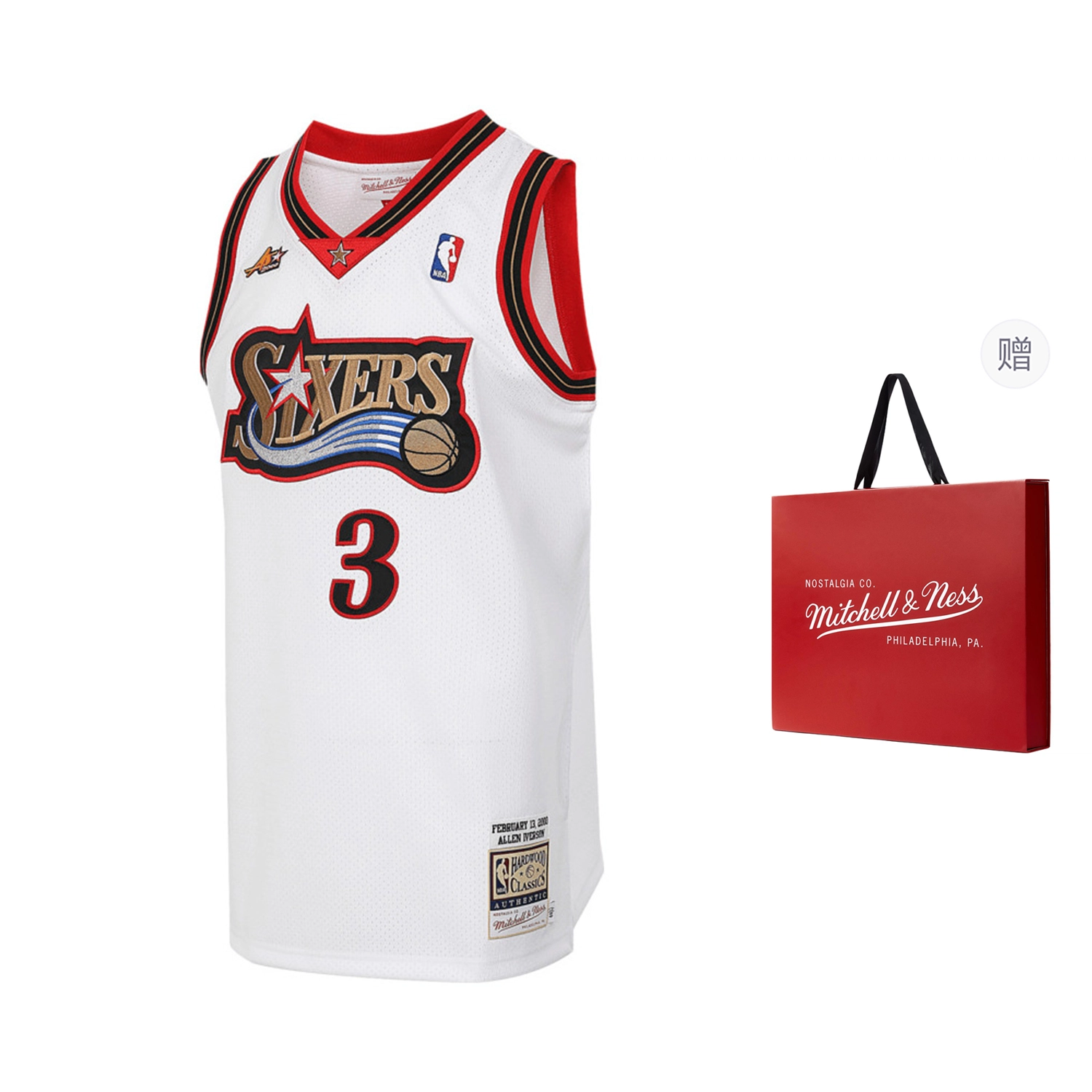 Mitchell Ness x NBA 76 AU 99-00 V