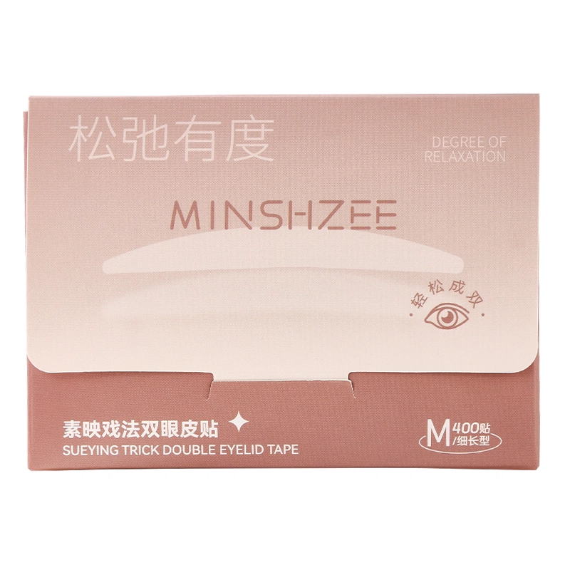 茗希芝 隐形双眼皮贴无痕内双肿泡美目贴美妆工具蕾丝 双面肤色蕾丝