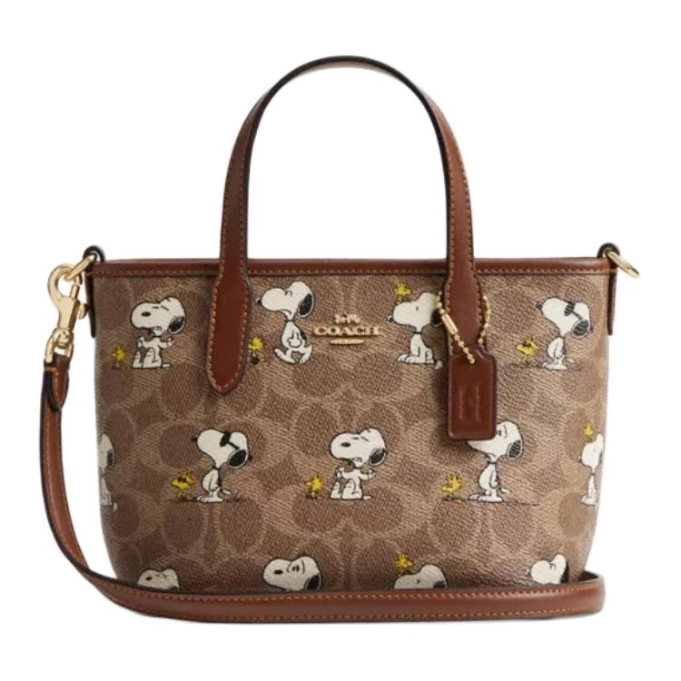 COACH x PEANUTS City 15Logo Tote