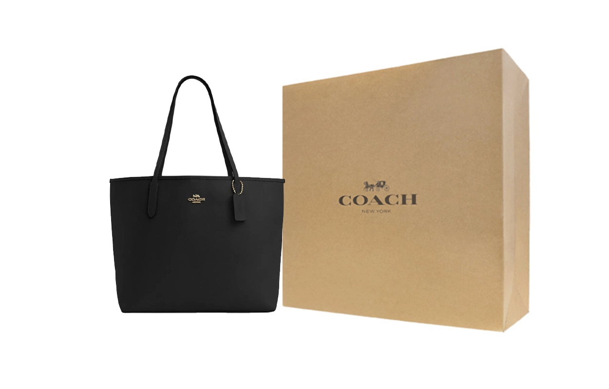 COACH City 33 Logo Tote
