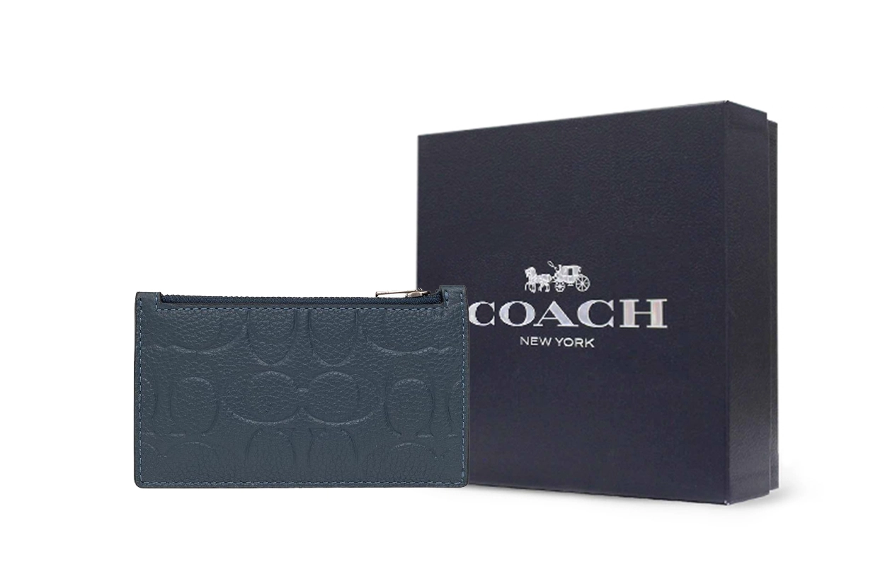 COACH Card Case 13 Logo