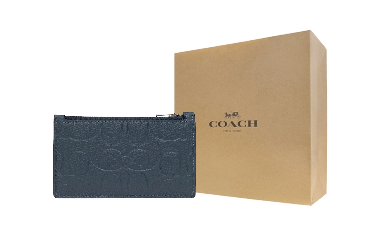 COACH Card Case 13 Logo