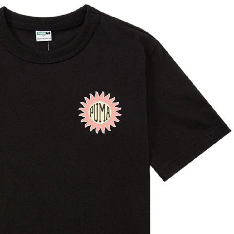 PUMA Downtown Relaxed Graphic Tee Logo T
