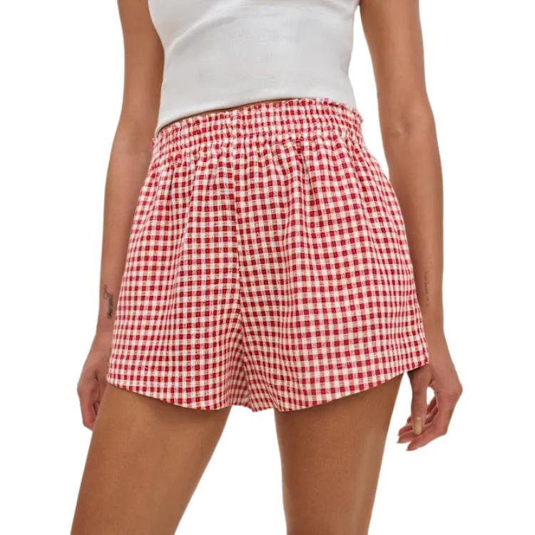 REFORMATION Mila Linen Short