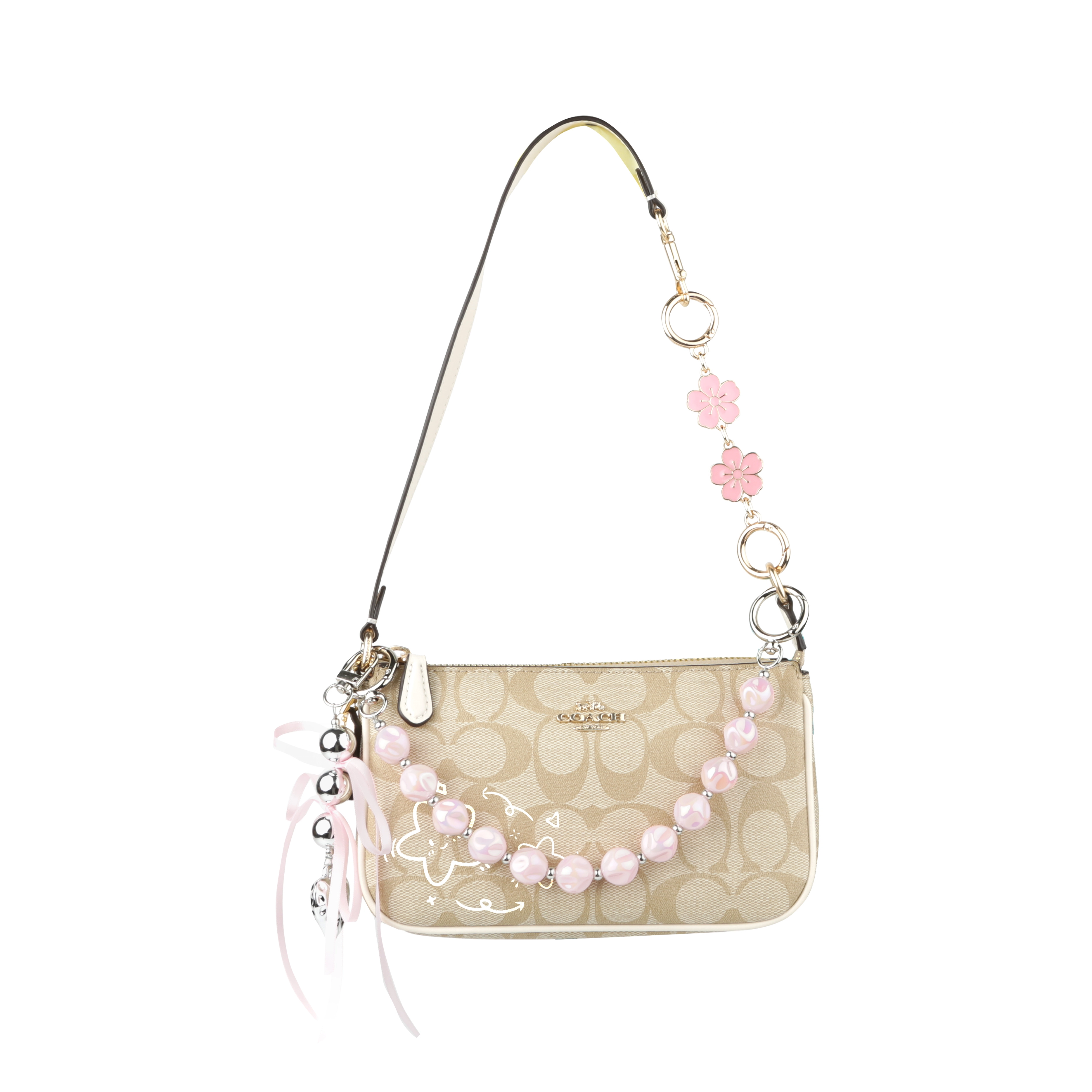 COACH Nolita 19 Logo PVC