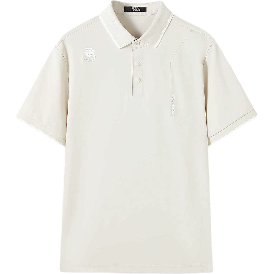 KARL LAGERFELD SS25 LogoPolo