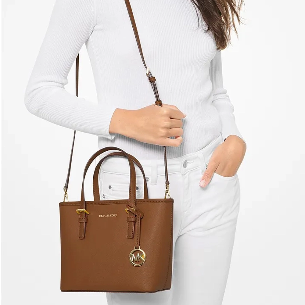 MICHAEL KORS MK Jet Set Logo Tote