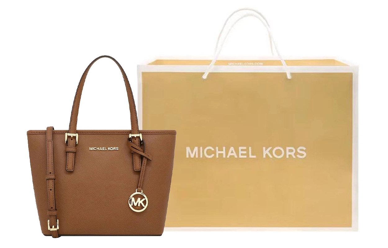 MICHAEL KORS MK Jet Set Logo Tote