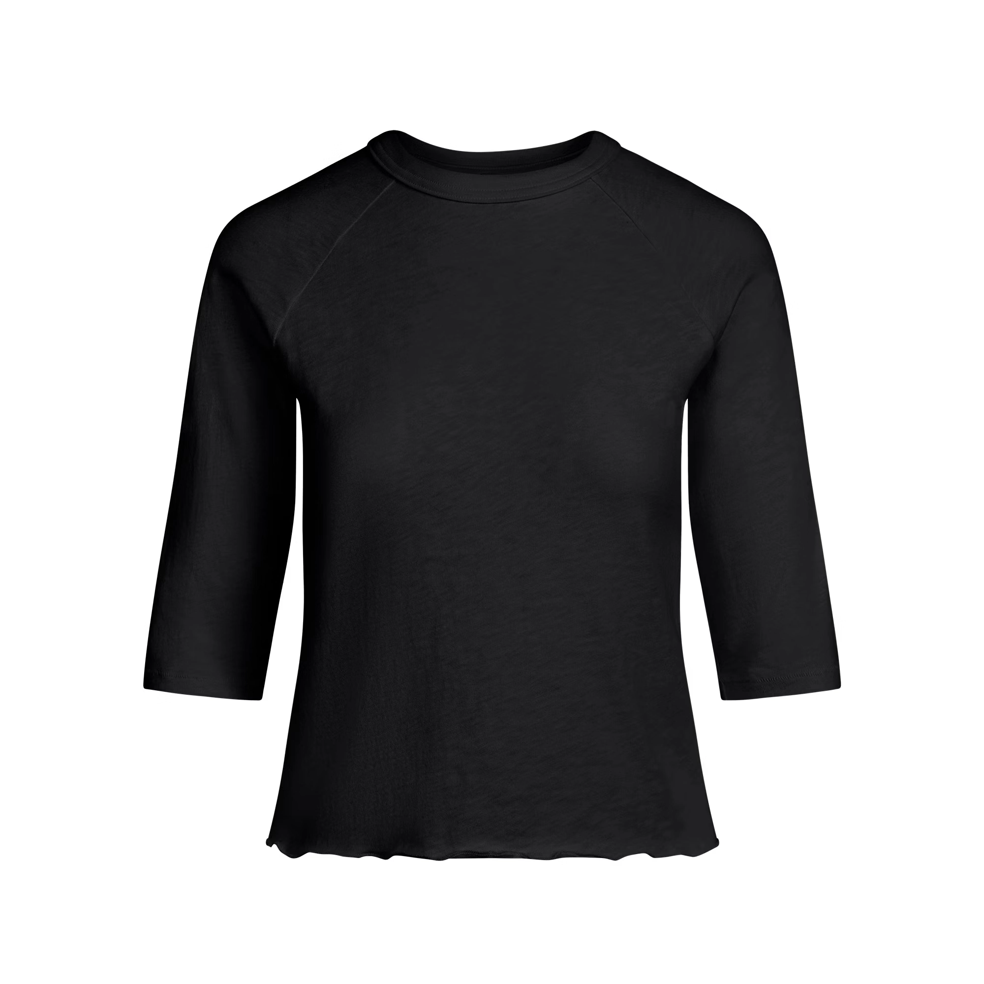 SKIMS WORN IN JERSEY SHRUNKEN BASEBALL TEE T