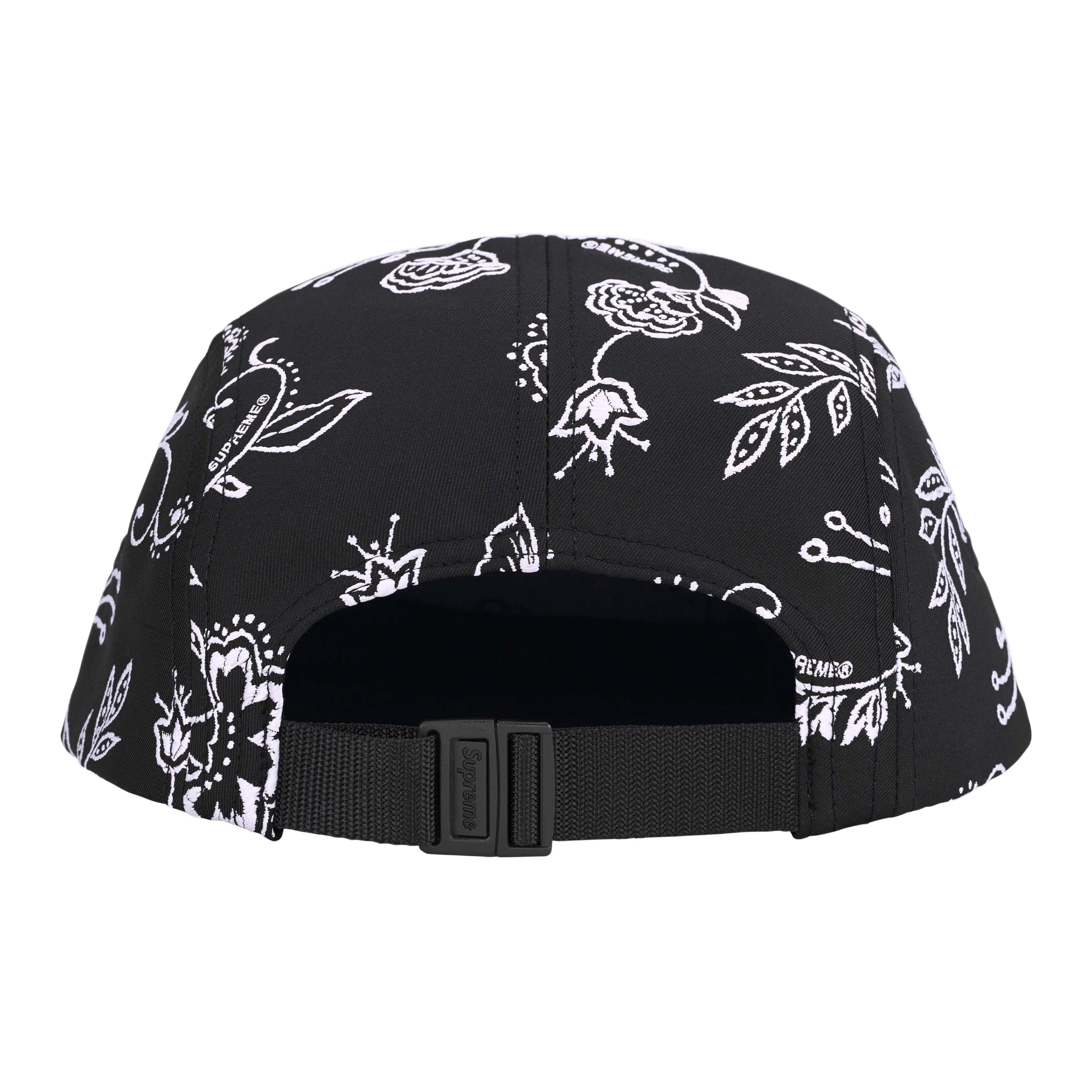 Supreme SS25 WEEK 3 Floral Jacquard Camp Cap