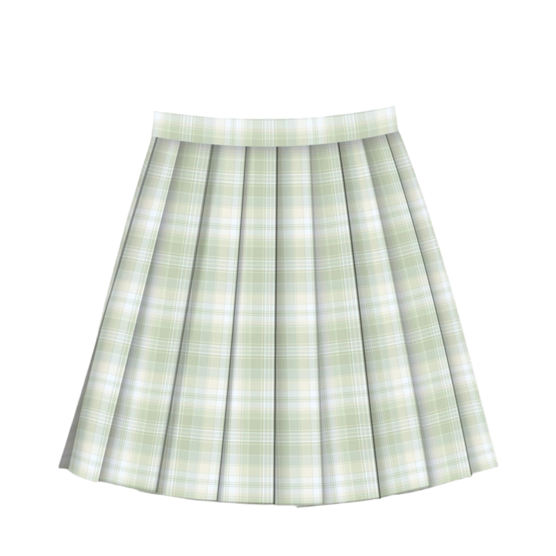 海獭 短裙校园流行元素轻盈制服 女款