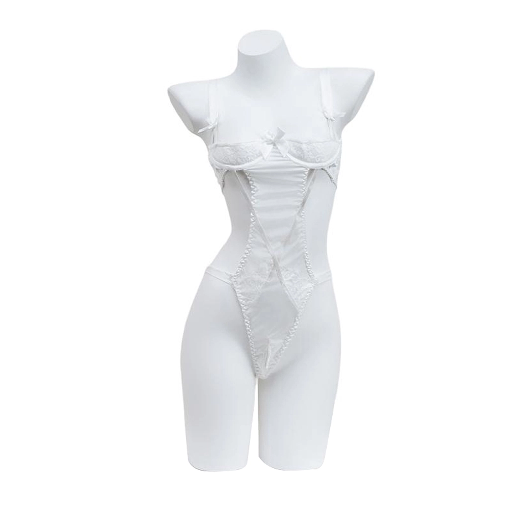 星百润  情趣内衣性感开档漏乳连体衣小胸制服床上激情睡衣服