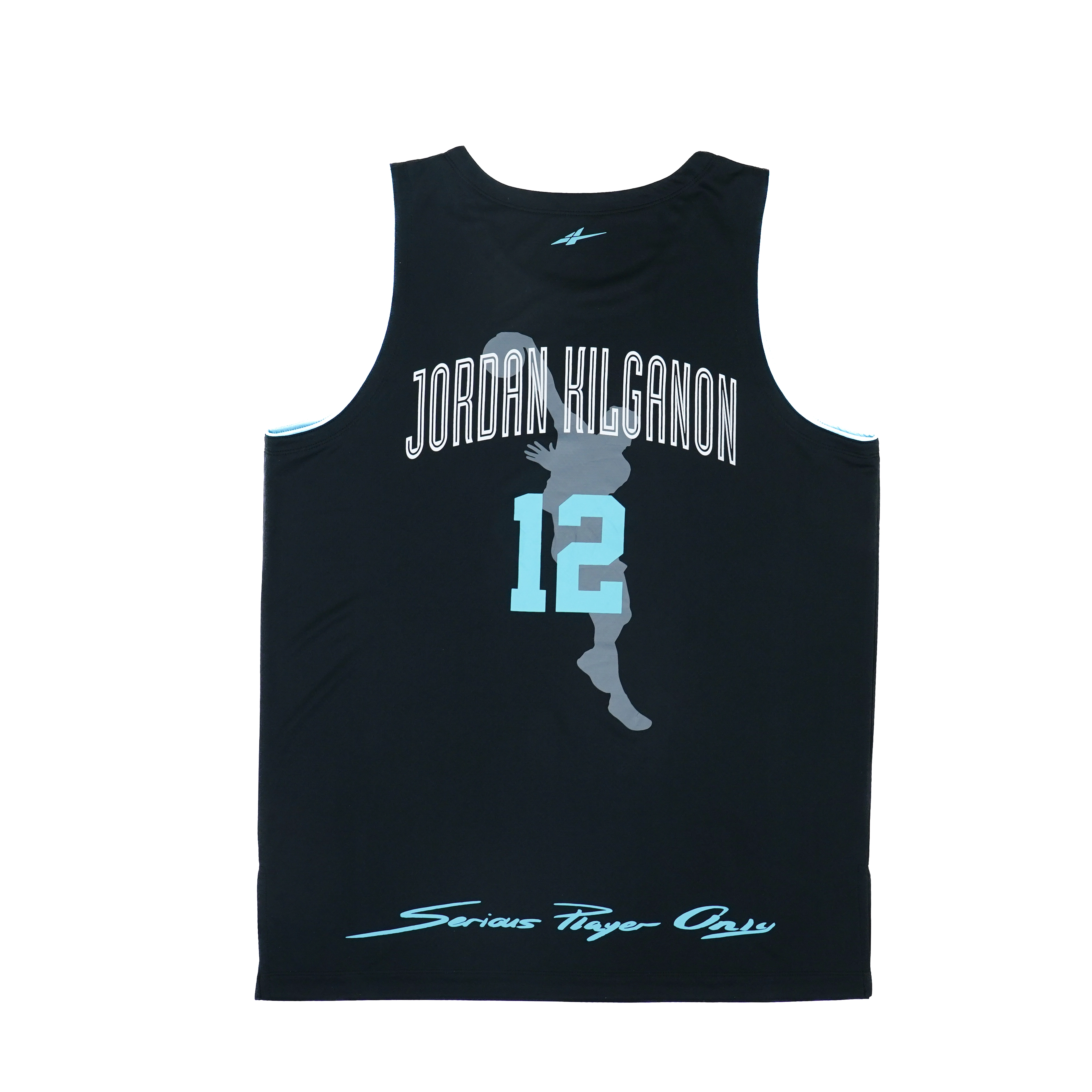 Serious Player Only blue scorpion