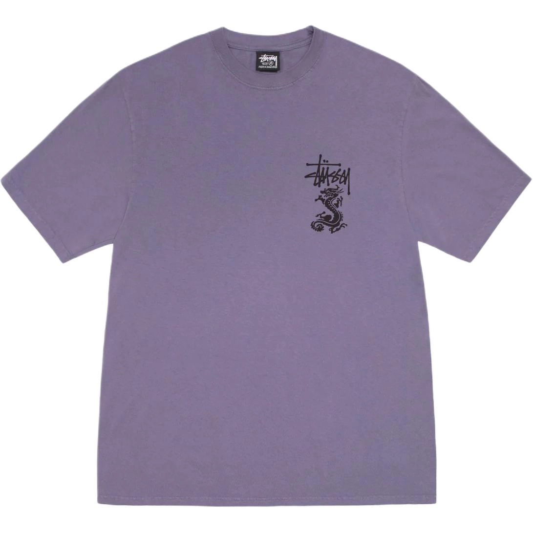 Stussy DOUBLE DRAGON TEE PIGMENT DYED T